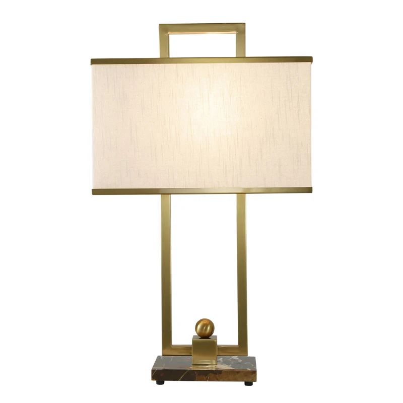 Marble base table lamp 5