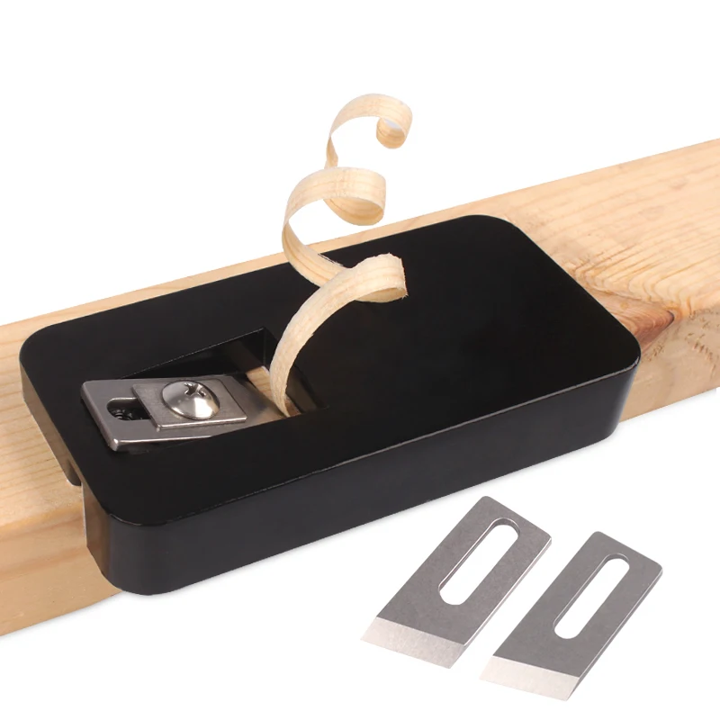 

Edge Banding Trimmer Manual Edge Trimmer Woodworking Edge Cutter Trimming Tools with 2pcs Replacement Blades