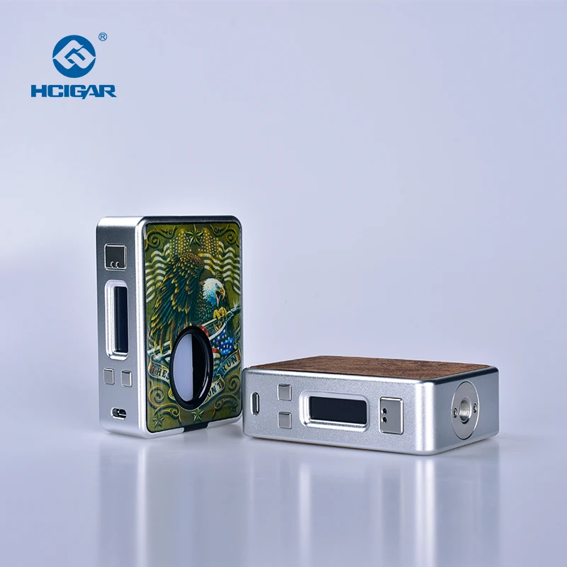 HCIGAR VT inbox V3 squonk Mod BOX Output 1 75 Вт испаритель Evolv DNA75 чип питание 18650 батарея elektronik sigara