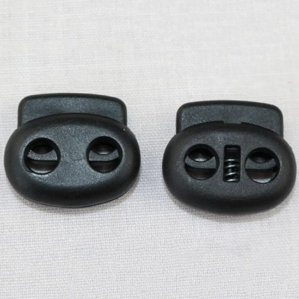 Plastic Rope Clamp Cord Locks Stopper Outdoor Running Easy Faster