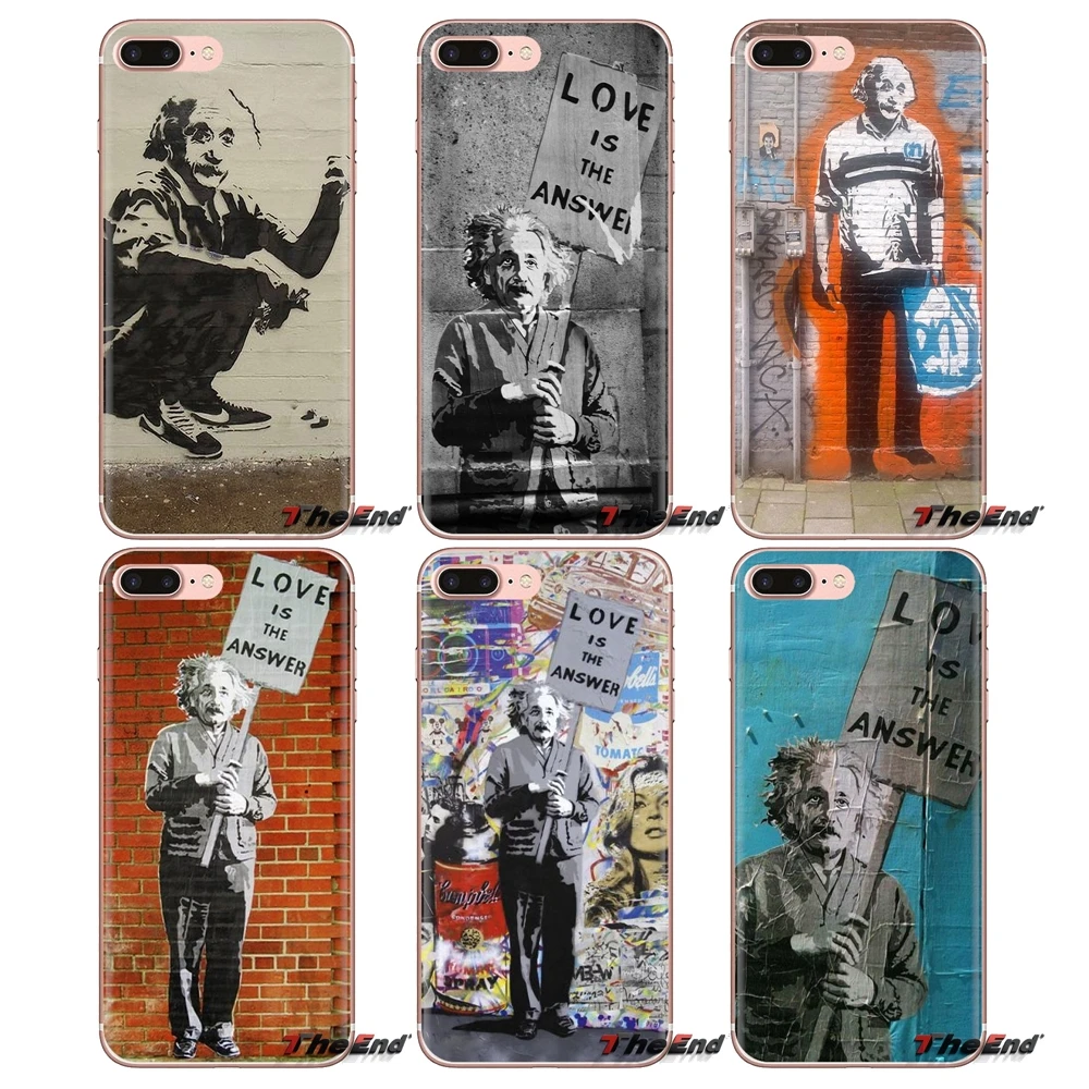 

Mobile Phone Case Cover For iPod Touch Apple iPhone 4 4S 5 5S SE 5C 6 6S 7 8 X XR XS Plus MAX Banksy Albert Einstein Love Answer