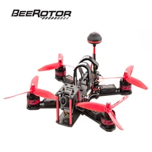 BeeRotor Ультра 210 FPV Гонки Мини квадрокоптер с камерой АРФ Combo w/FR2205-2300KV Двигателя ESC X-Drone20A LT230-SMA BR-D700 CCD Камера