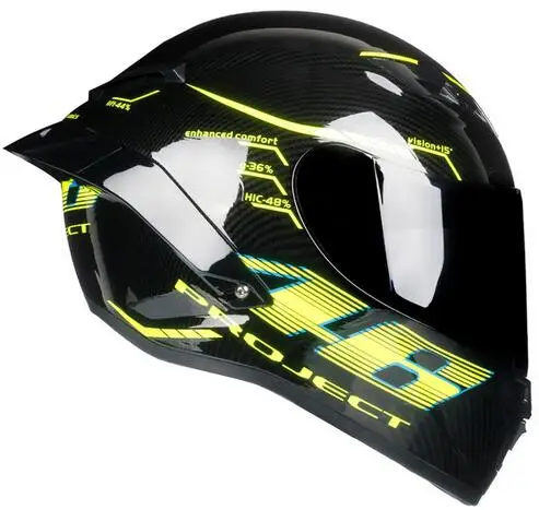 

Full Face Helmet Casco Moto Capacete Motorcycle Helmet Racing kask Casque Moto Full Face Kask Downhill DOT approved Tortoise46