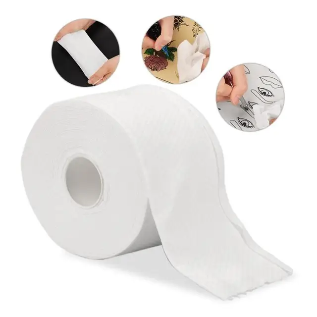 Best Offers 1 Roll Disposable Facial Tissue Non-Woven Face Cleansing Towel Cotton Pad tattoo machine makeup tool Accessories Best Offers 1 Roll Disposable Facial Tissue Non-Woven Face Cleansing Towel Cotton Pad tattoo machine makeup tool Accessories