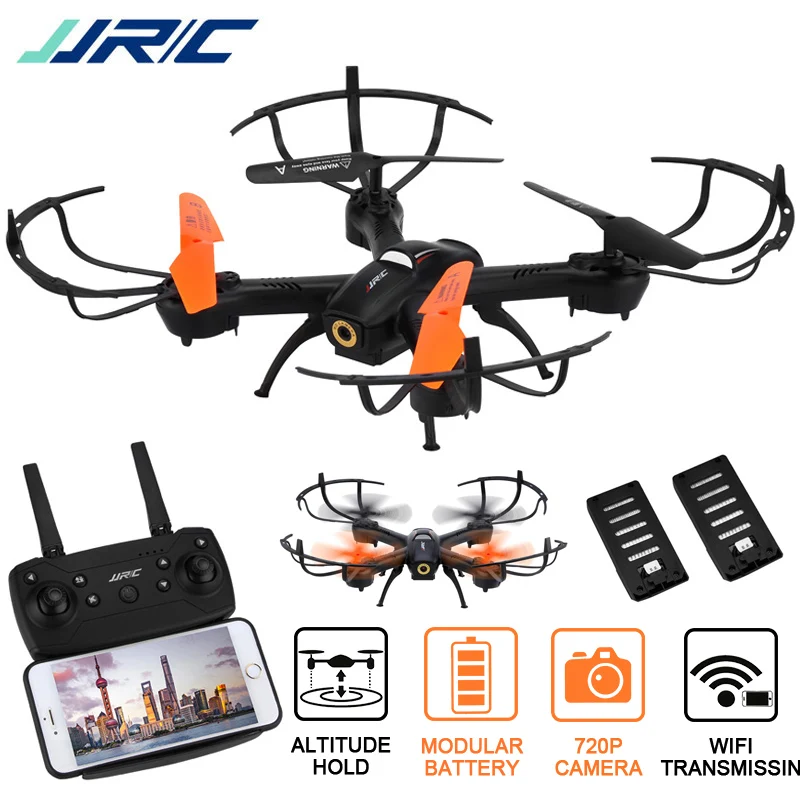 

JJRC H72 RC Quadcopter Camera Drone 720P Wifi FPV High Hold Headless Mode One Key Return Dron Helicopter for Kids Stable Flight