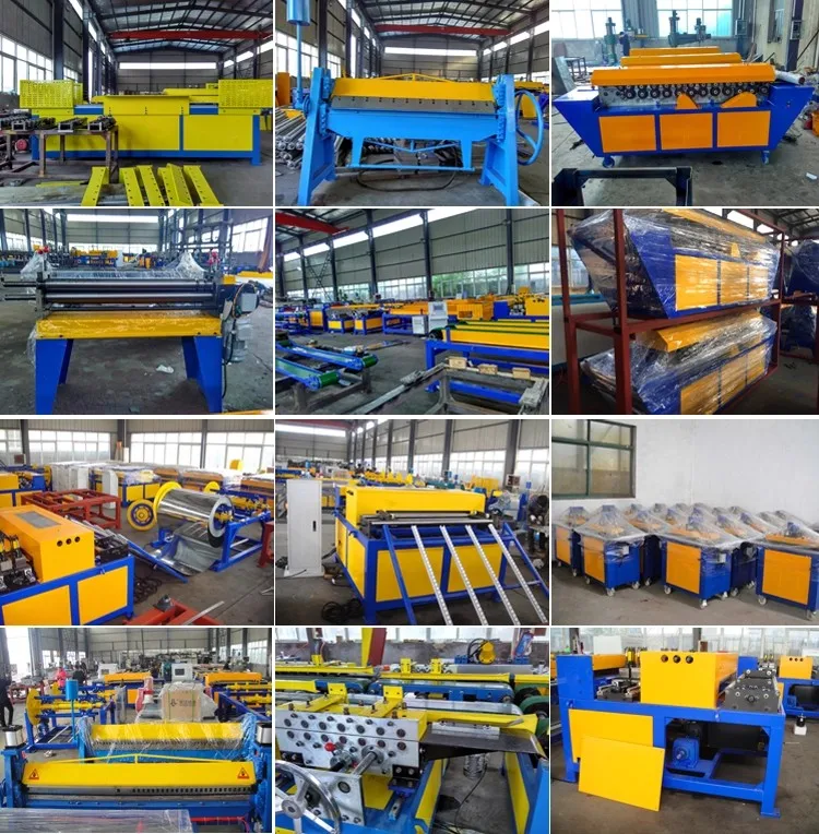 best quality HVAC super square duct manufacture auto line 5