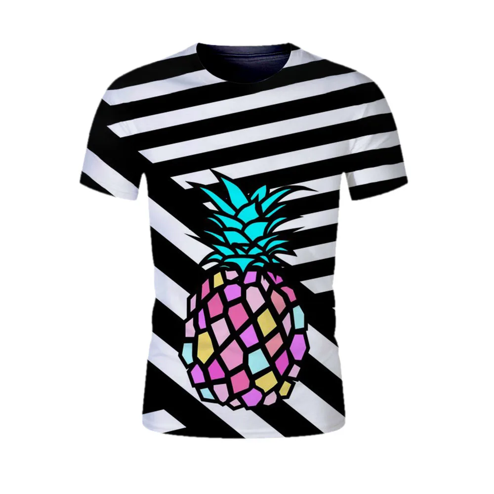 

Couple Fruit T-Shirt Men Hip Hop Tshirt Boys Harajuku Wo Man's Couple Pullover Male New Short Tee Shirt Casual Streetwear Tops