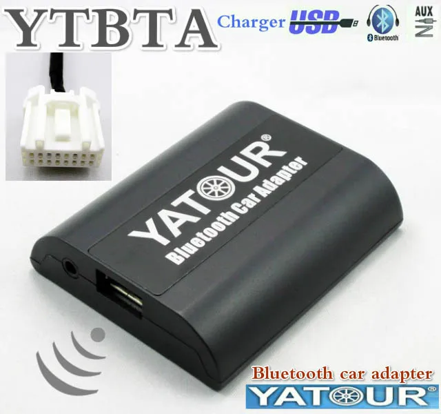 Yatour Bluetooth hands free A2DP Музыка адаптер для Mazda 3/5/6 Miata/MX5 MPV 2003- 2008 Cx7 радио CD Зарядное устройство