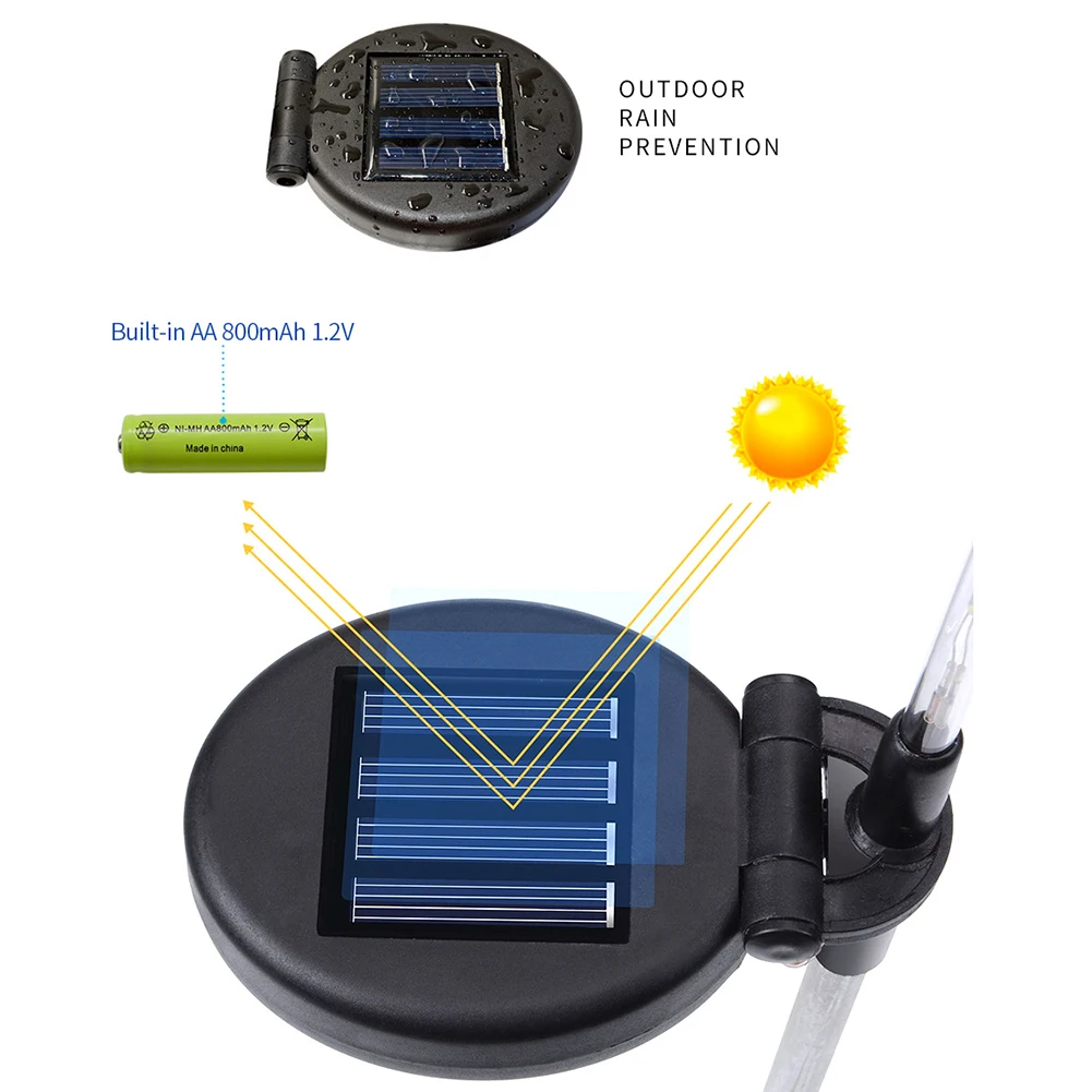 1 шт. цветок солнечный свет уличные садовые на солнечных батареях огни Одуванчик Лилия Подсолнух огни рампы для двора сада Путь пейзаж деко