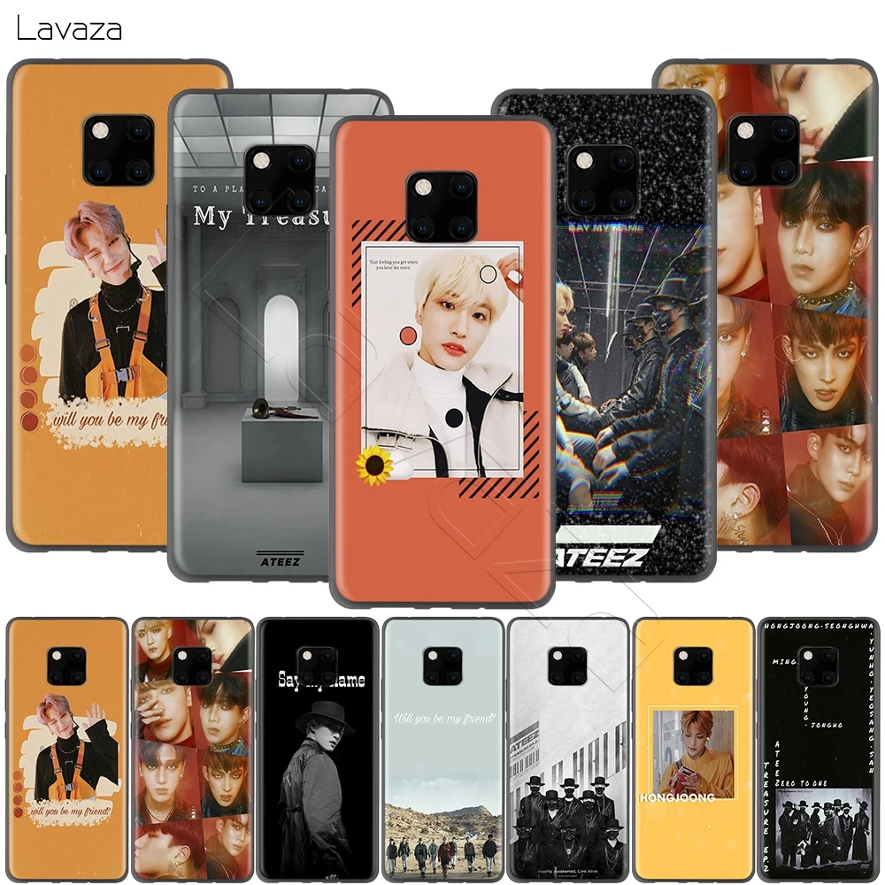 

Lavaza ATEEZ HongJoong SeongHWA Case for Huawei P30 P20 P10 P9 P8 Mate 20 10 Pro Lite P Smart 2017