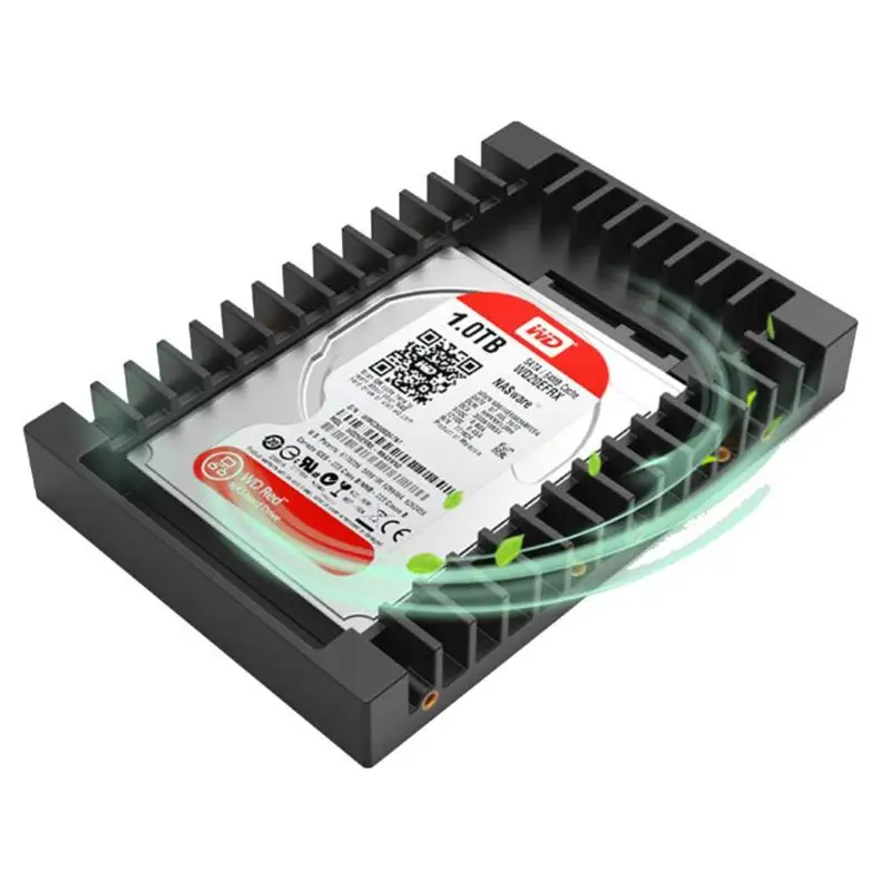 ORICO HDD чехол 2,5 дюймов до 3,5 дюймов SATA HDD/SSD адаптер 7/9. 5/12. 5 мм SSD жесткий диск Корпус для жесткого диска коробка поддержка SATA3.0 6 Гбит/с