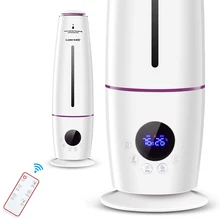 Десантный увлажнитель воздуха для дома, бесшумный, для спальни, емкость для мокрого воздуха, для офиса, для очистки, с пультом дистанционного управления, Ароматический диффузор эфирного масла