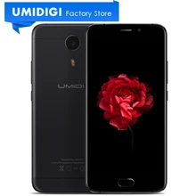 Umidigi Plus E Android Mobile Phone 5.5 inch Front Touch ID 6GB RAM 64GB ROM 4000Mah Battery Android 6.0 Cell Phone