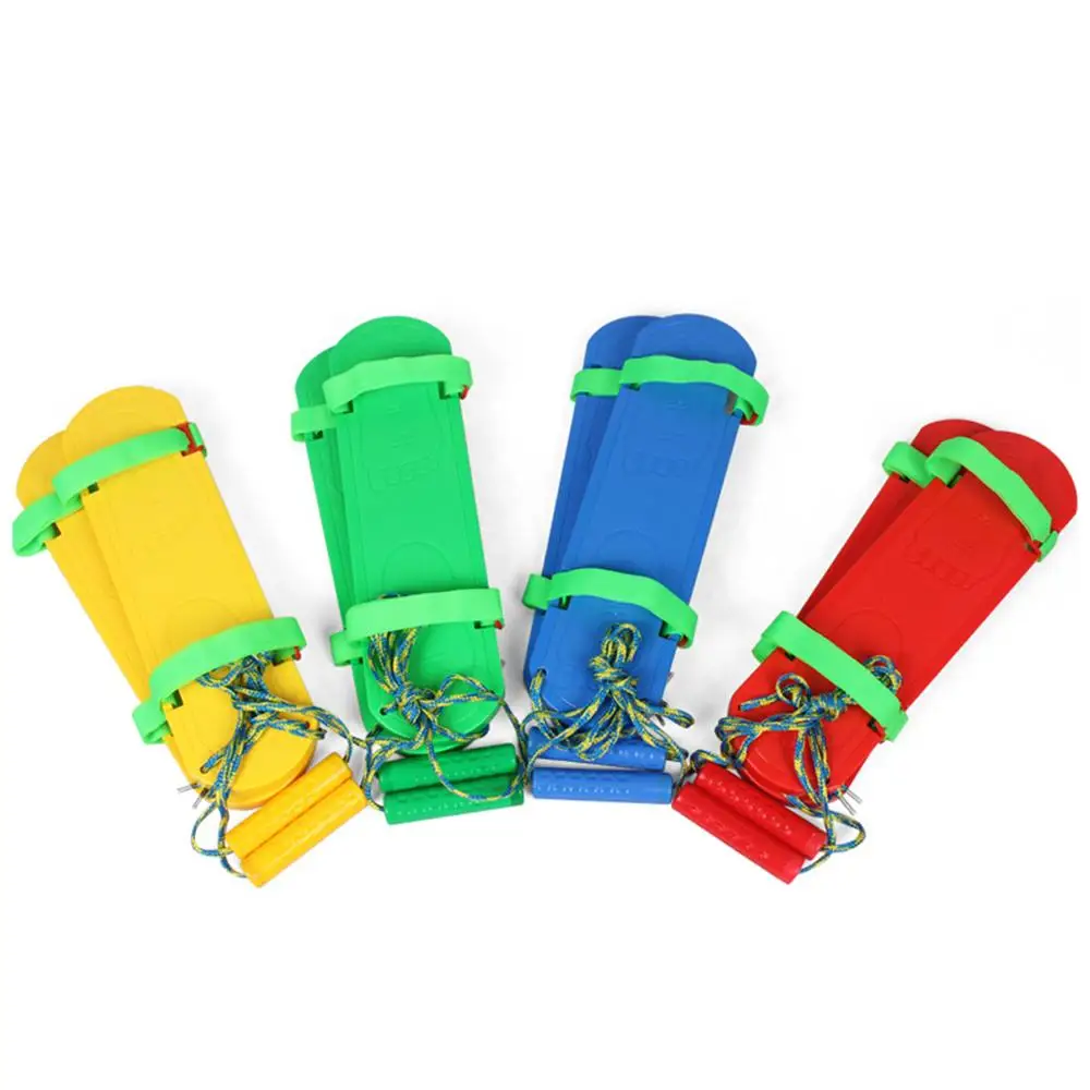  Ruizhi 1 Pair Children Synchronous Shoes Outdoor Teamwork Game Fun Sports Kids Toy Board Kindergart - 33042157570