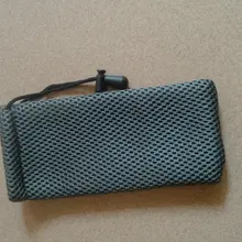 100 шт. mesh затягивающийся Ювелирная сетка сумка сетчатый мешок подарков pouche логотип для подарка гарнитура телефон ювелирные изделия