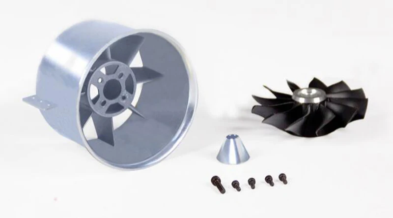 

RC Airplane 90mm Ducted Fan 12-Blade Metal EDF Accessories Outer-Runner/Inner Runner Propeller Fan Ducted For DIY Aircraft Parts