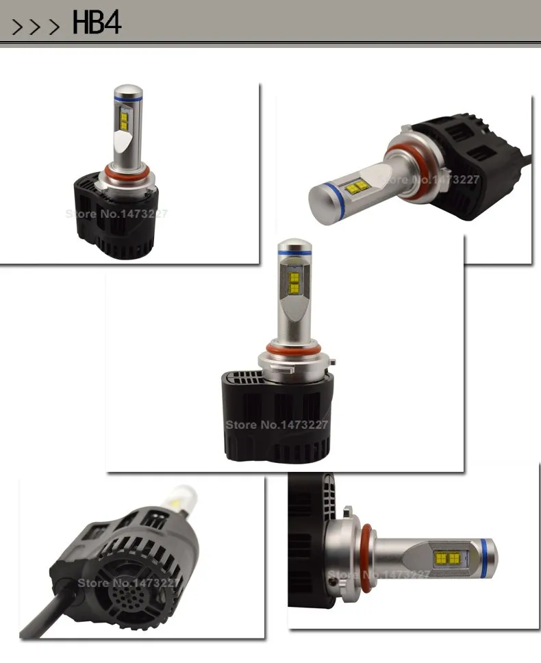 H7 LED Canbus 55W 5200Lm P hilips LumiLEDs Car Bulb Auto Lamp Headlight Fog Light Conversion Kit Replace Halogen and Xenon HID (1)