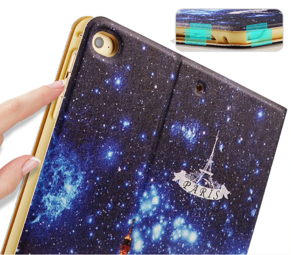 Чехол для ipad 9 7 устойчивый к царапинам жесткий чехол air 1/2 funda 2018|case for ipad|for ipadipad 9.7