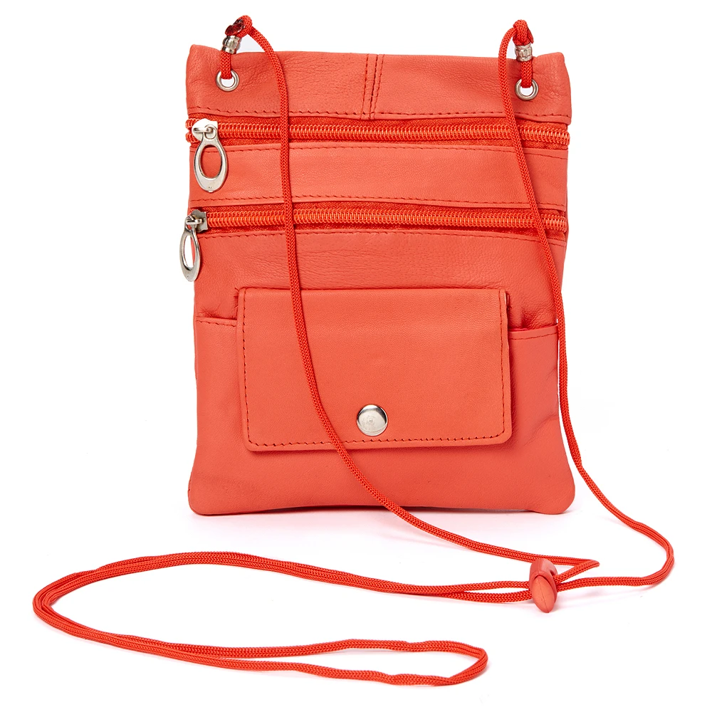 Handcrafted Leather Crossbody Purse Bag (5)