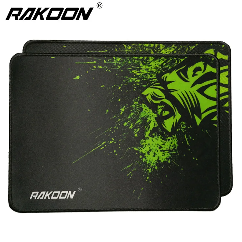 Rakoon font b Gaming b font Mouse Pads 32x24cm Antislip Speed Control Locking Edge Lion font