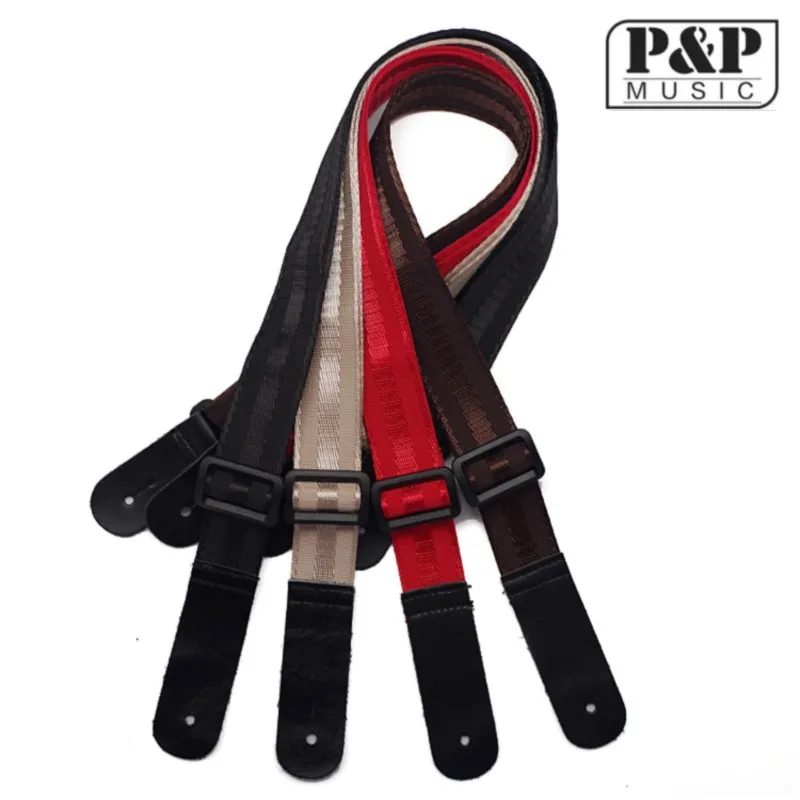 P&P Guitar Strap ukulele leather straps ukulele color nylon straps