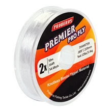 5 шт. Pro Серия Fly Line 50 м/164FT 0X-5X лидер ловли рыбы нахлыстом и палантин Fly Рыболовная линия