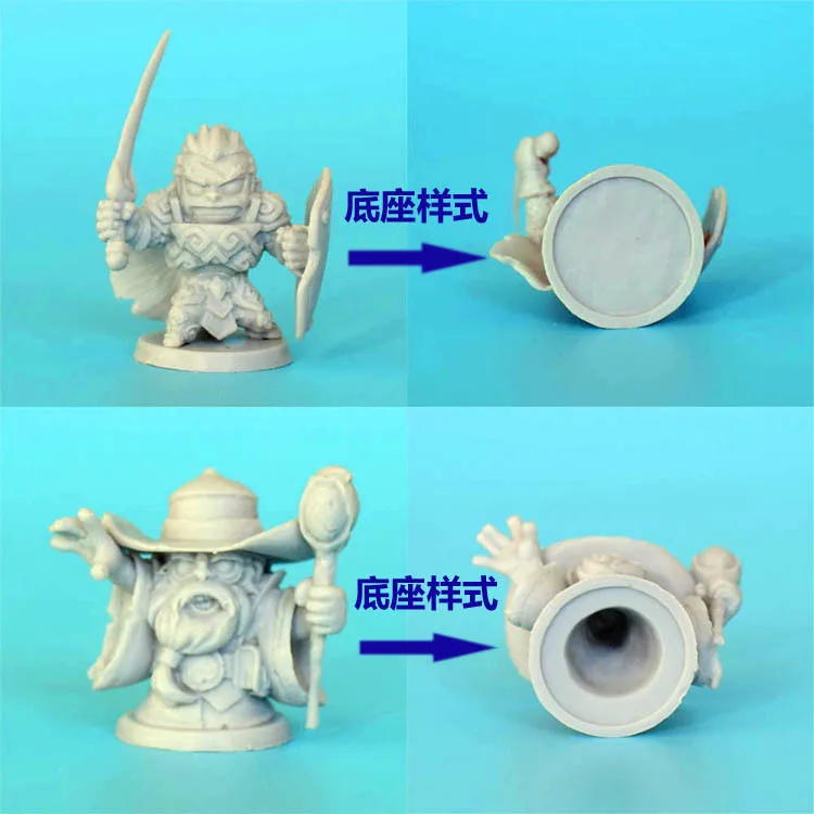 Литье под давлением смолы Coolminiornot настольные ролевые игры Masmorra Dungeons Arcadia Explore ore александрэ Аркади второй войны
