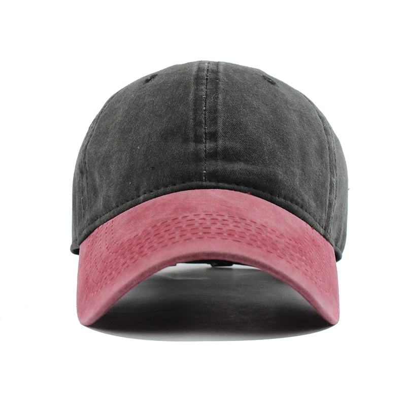 [FLB] 9 Mixed colors Washed Denim Snapback Hats Autumn Summer Men Women Baseball Cap Golf Sunblock Beisbol Casquette Hockey Caps