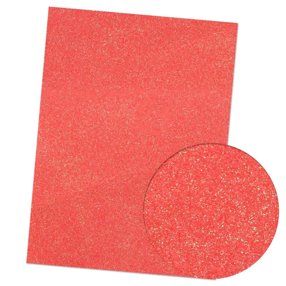 AHB блестящая искусственная кожа лист блестящая ткань для бантов конфеты искусственная кожа сделай сам бант для волос обои ручной работы чехол для телефона материал - Цвет: 11 coral rose