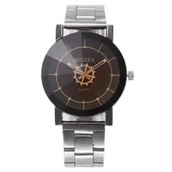MIGEER бренд кварцевые часы Для Мужчин's Нержавеющая сталь группа часы Для мужчин топ модного бренда браслет Аналоговые наручные часы Relogio # YL5