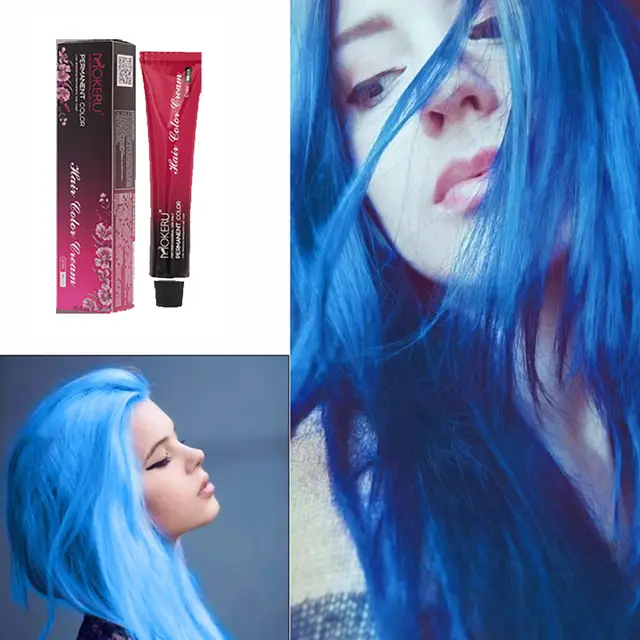 Mokeru 1pc Long Lasting Professional Using Hair Colour Cream