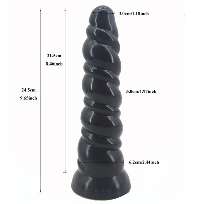 Anal Plug Sex Toys Strong Suction Cup Flexible Realitic Butt Plug Sextoys Big Thread Shape Dildo penis Sex Toys