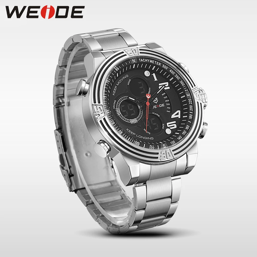 Weide роскошные спортивные кварцевые наручные часы мода & случайные подлинной