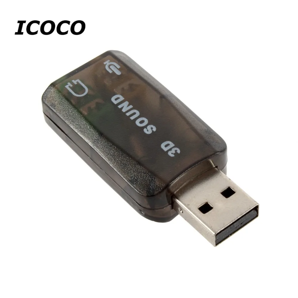 

USB2.0 Audio Headset Headphone Earphone Mic Microphone Jack Converter Adapter with Dynamic surround background sound effect