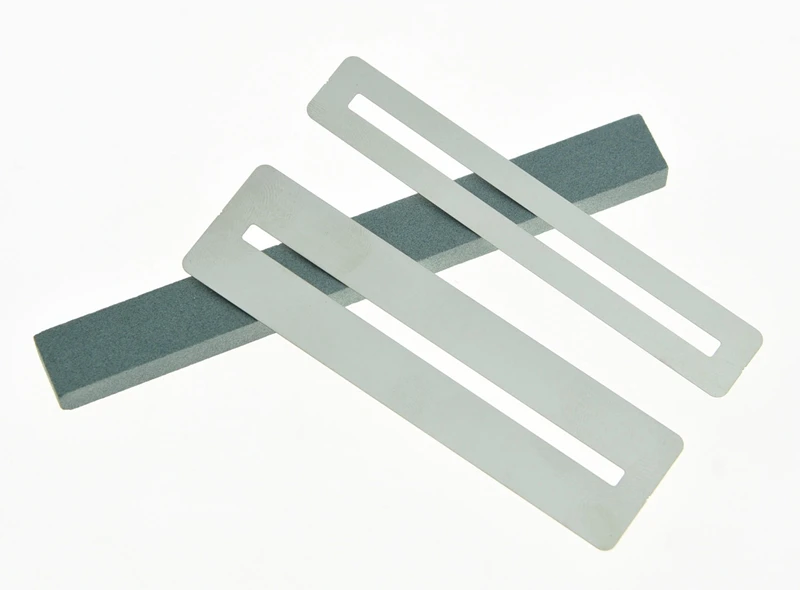 KAISH Guitar Bass Fret Fingerboard Sand Protector Metal Sheet w/ Polishing Sander Tool