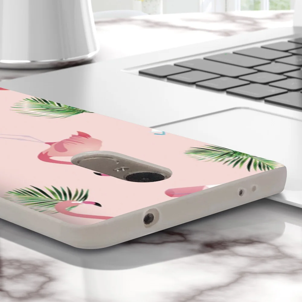 Чехол для телефона CASEIER Flamingo Relief Xiaomi Mi 8 6 A2 6X A1 5X F1 чехлы телефонов с узором Redmi 5 6A Note