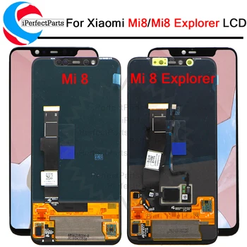 

Tested LCD 6.21"For Xiaomi Mi8 Explorer LCD Display Digitizer Touch Screen Replacement For Xiaomi 8 LCD xiaomi MI 8 MI 8 SE LCD