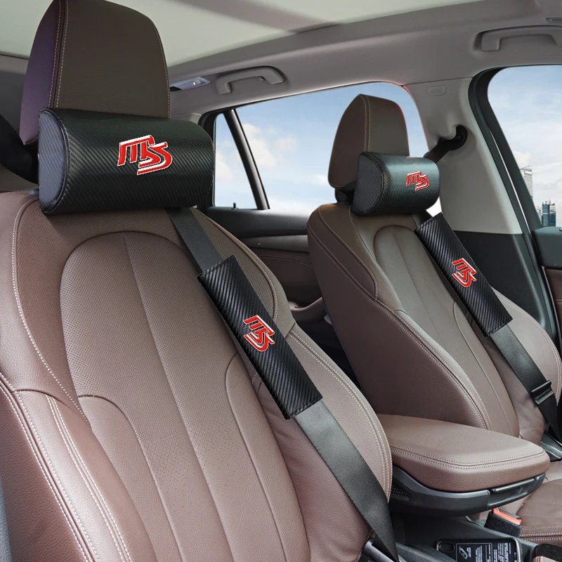 

Car Neck Pillow Headrest Memory Foam Fabric Car Seat Neck Support Pillow for mazda MS mazda 2 mazda 3 mazda 6 M5 cx 5