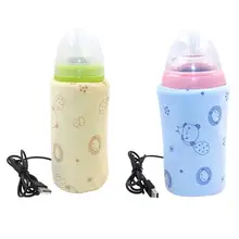 Портативный USB подогреватель молока для младенцев, бутылочка для кормления, Подогреватель детских бутылочек для путешествий, детское устройство для кормления молока, подогреваемый чехол, usb-нагреватель