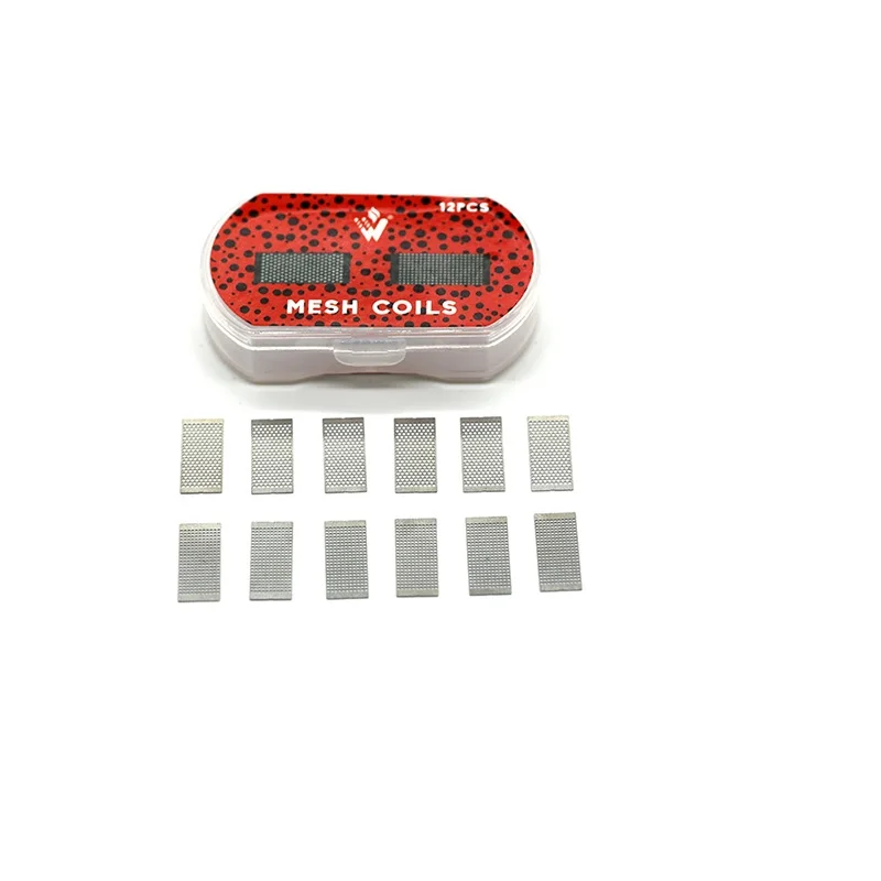 

(12 PCS/pack)Vivismoke KA1 0.13 Ohm (40~70W)vape Mesh Coil for Wotofo Profile RDA/Vandy Vape lit RDA atomizer vape accessory