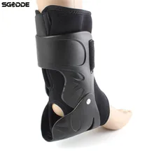 Эластичный нейлон Регулируемая Лодыжка поддержка скобы для ступней защита растяжения обертывание от травм шина Ремень спортивный протектор для активного отдыха