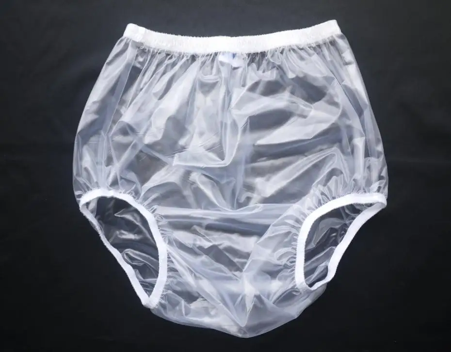 ABDL PVC D'incontinence à enfiler Pantalons En Plastique