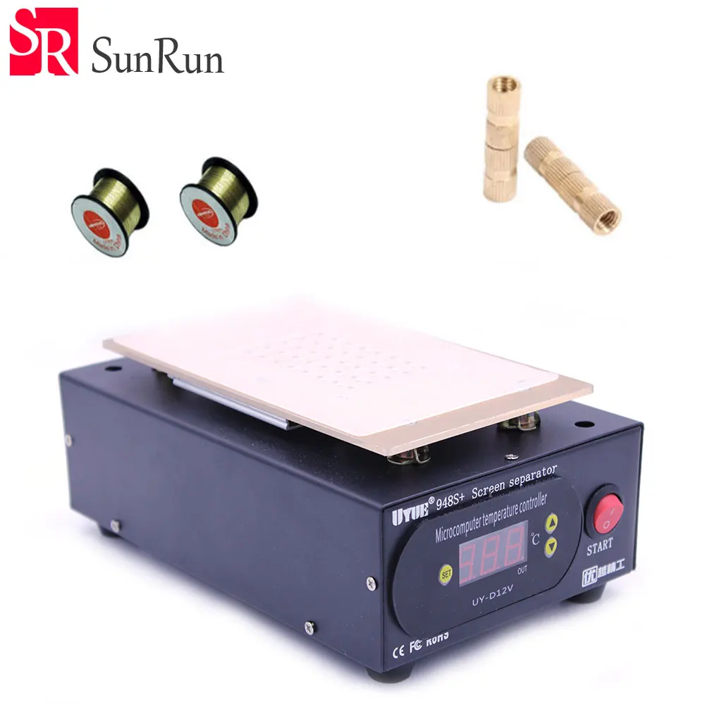 

Build-in Pump Vacuum UYUE 948S+ LCD Separator Machine Screen Repair Machine Kit for iPhone Samsung