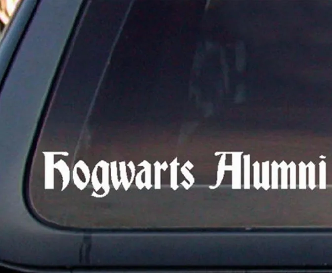 Harry Potter Hogwarts Alumni Car Decal Sticker Car Decal Car Decal Stickercar Sticker Aliexpress