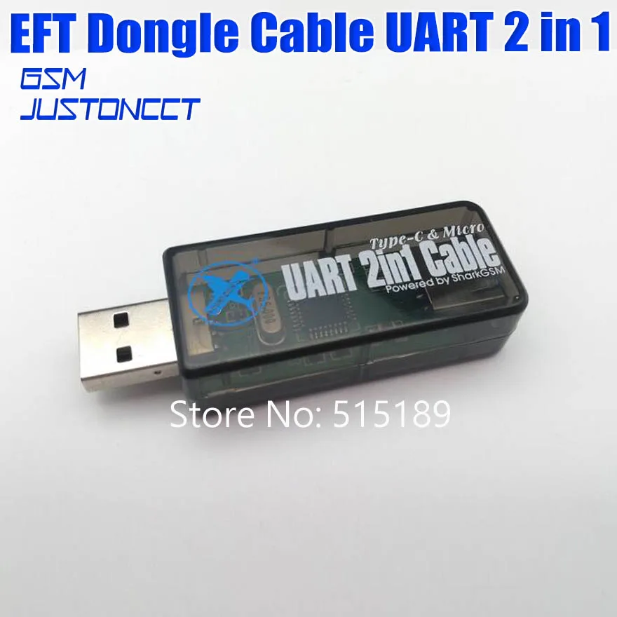 EFT DONGLE + CABLE - GSMJUSTONCCT -D5