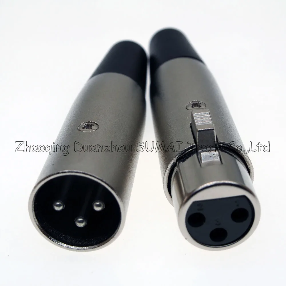 3Pin CANNON Audio MIC Connector XLR 3 Pin Male and female J3P XLR KTV