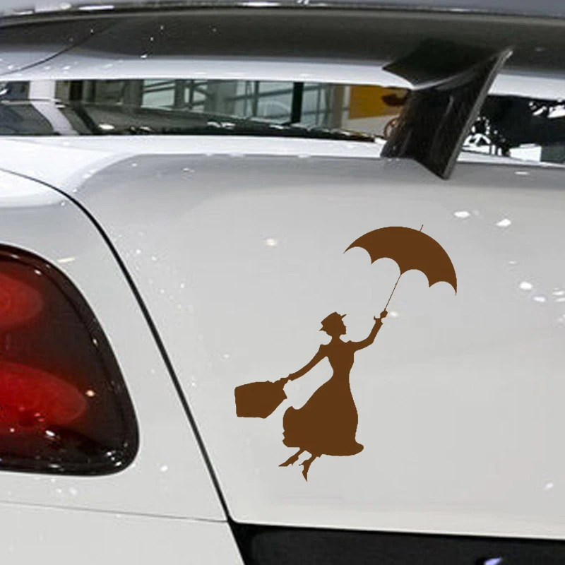 HotMeiNi Car Sticker Jdm styling Window Bumper Vinyl Truck Body Decal Waterproof Mary Poppins 13*13cm | Автомобили и мотоциклы