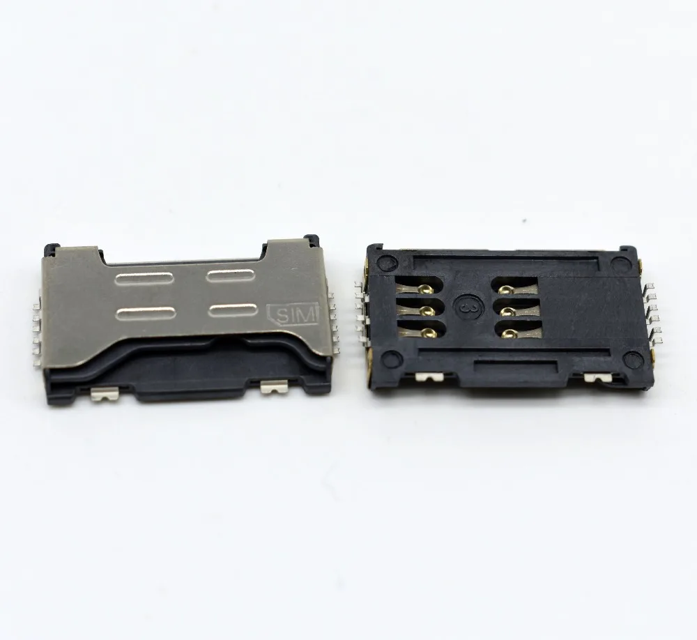 50 шт. Новый адаптер для sim-карты Samsung Galaxy S Duos S7562 S7562I I589 I829 I739 двойной лоток |