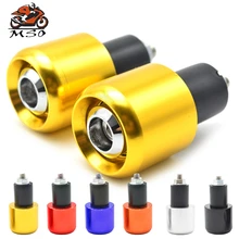 7/" 22 мм 6 видов цветов, универсальные мотоциклетные ручки для руля, наконечники руля, наконечники руля для YAMAHA, HONDA, KTM