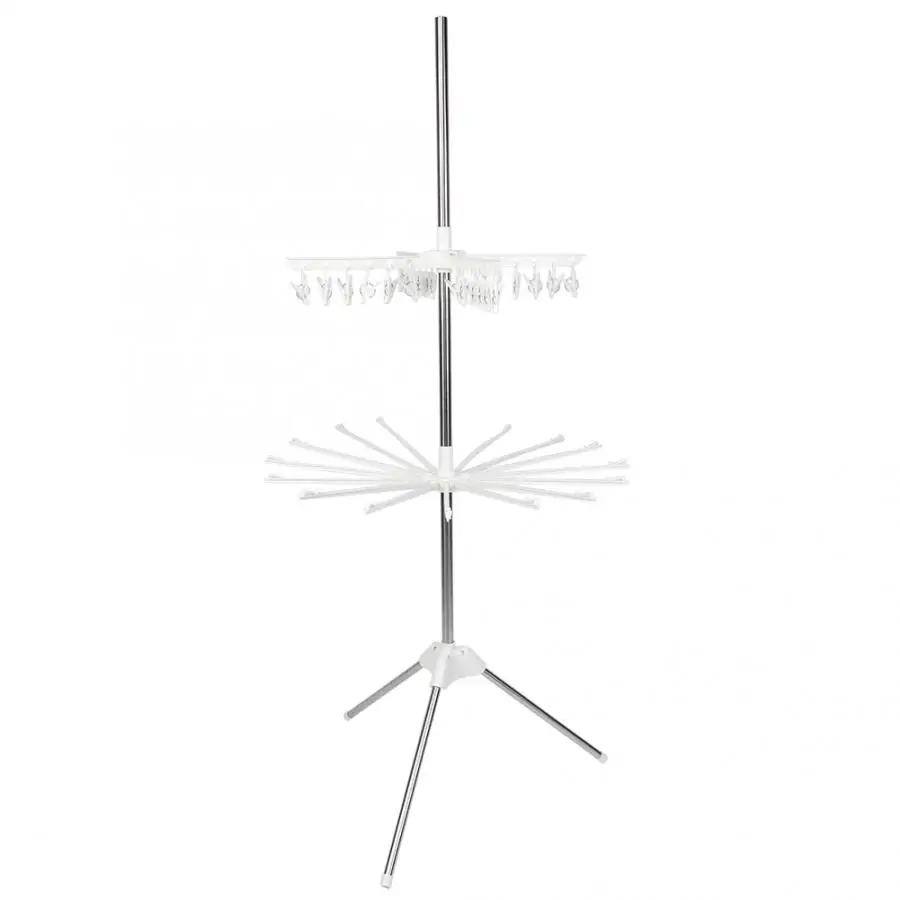 

Hangers For Clothes Wall Hangers For Clothes 3 Tiers Rotating Drying Rack Clothes Socks Hat Display Hanger Storage Holder
